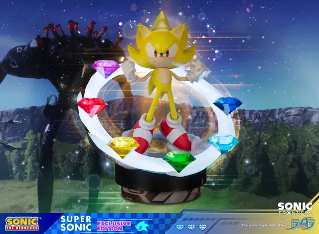 First 4 Figures Sonic Frontiers Super Sonic statuetă Exclusive