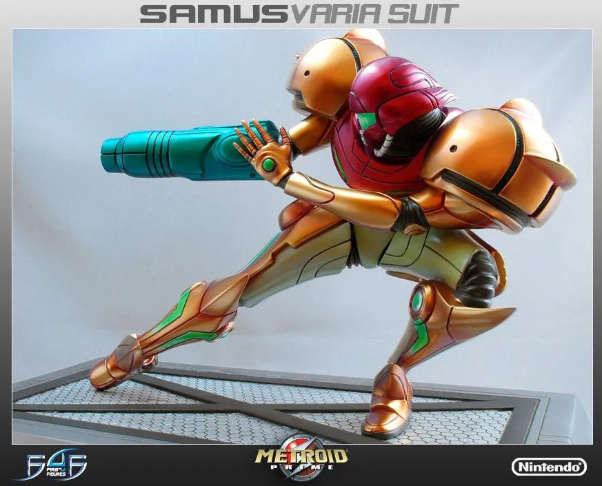 First 4 Figures Metroid Samus Varia Suit statuetă polystone