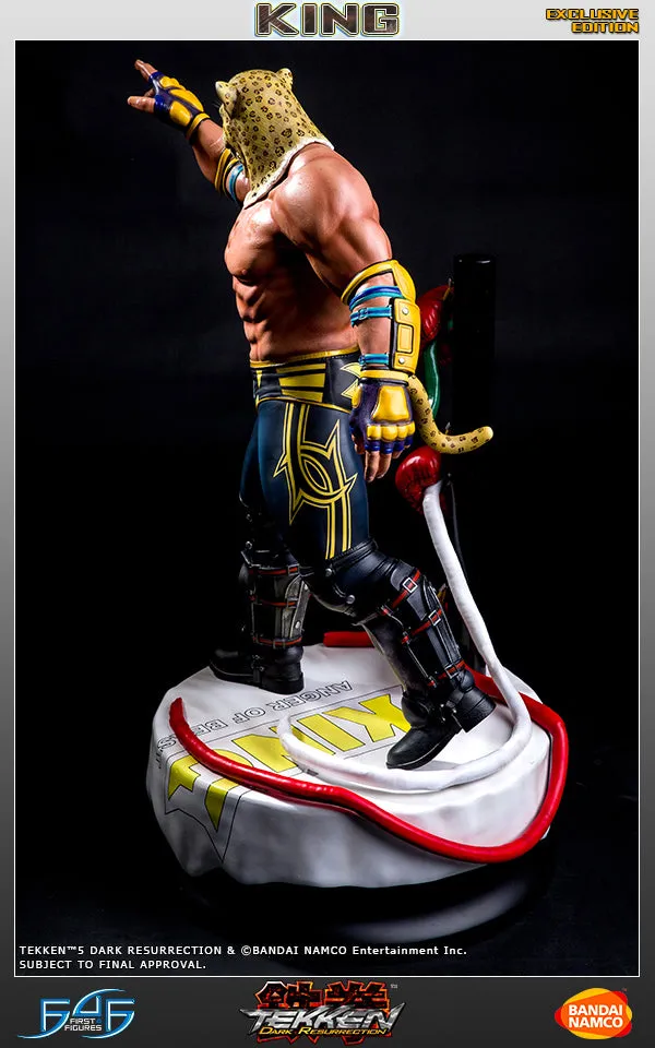 First 4 Figures King Tekken 5 DR statuie polystone Exclusive
