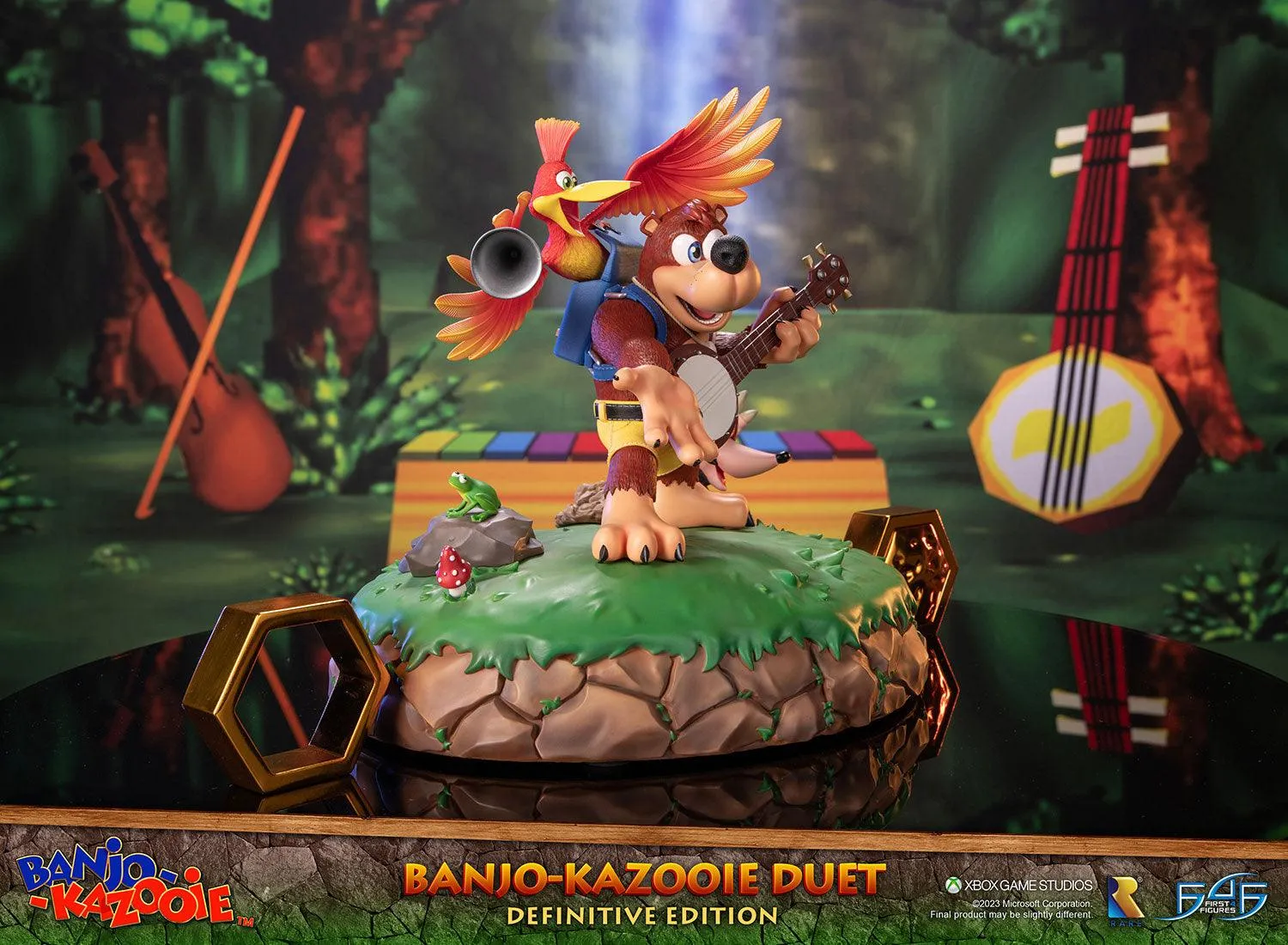 First 4 Figures Banjo-Kazooie Duet Definitive statuetă rășină