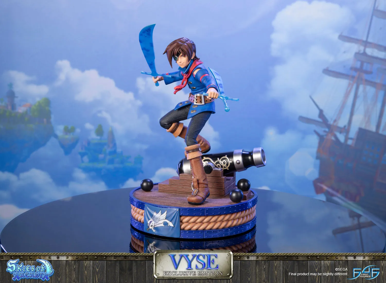 First 4 Figures Vyse Exclusive statuetă cu săbii fosforescente