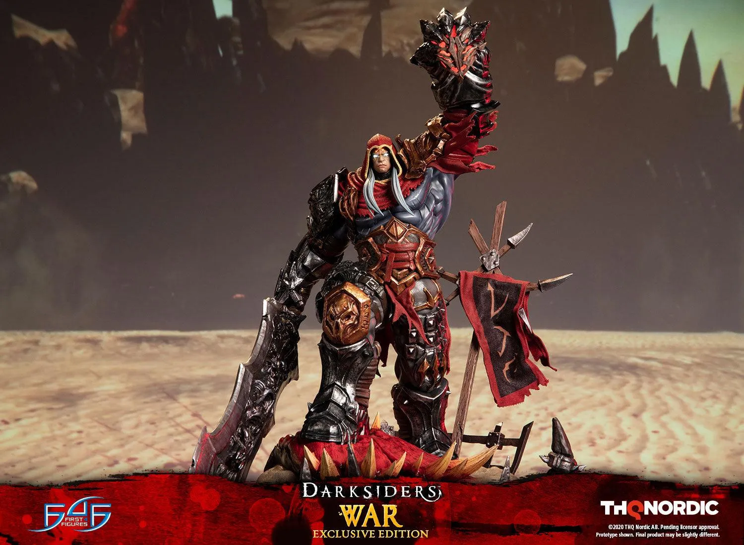 First 4 Figures Darksiders War statuetă Exclusive LED 1/6
