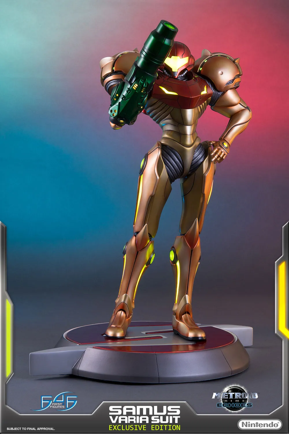 First 4 Figures Metroid Varia Suit statuie Exclusive 51 cm