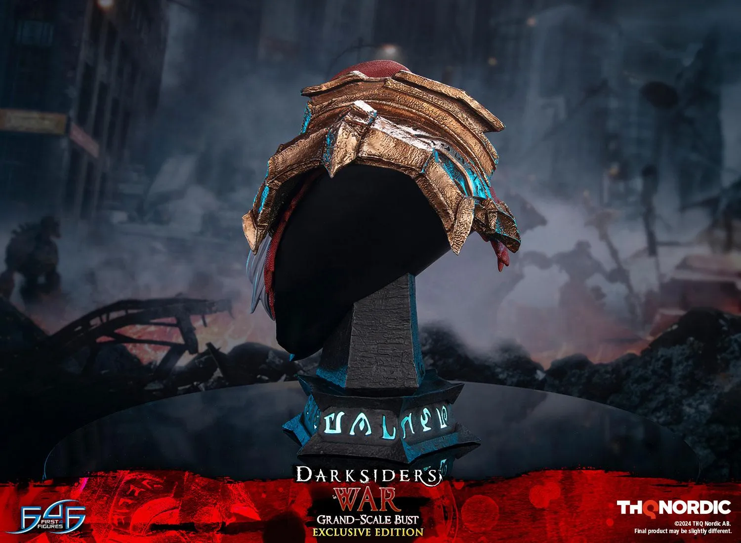 First 4 Figures Darksiders War bust rasina Exclusive LED