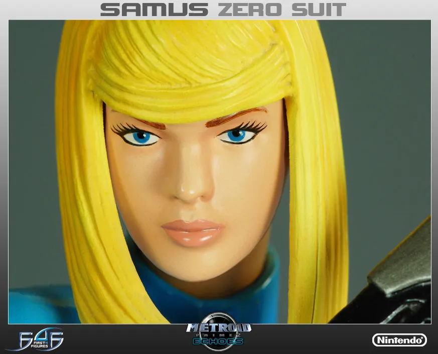 First 4 Figures Metroid Zero Suit Samus statuetă limitată