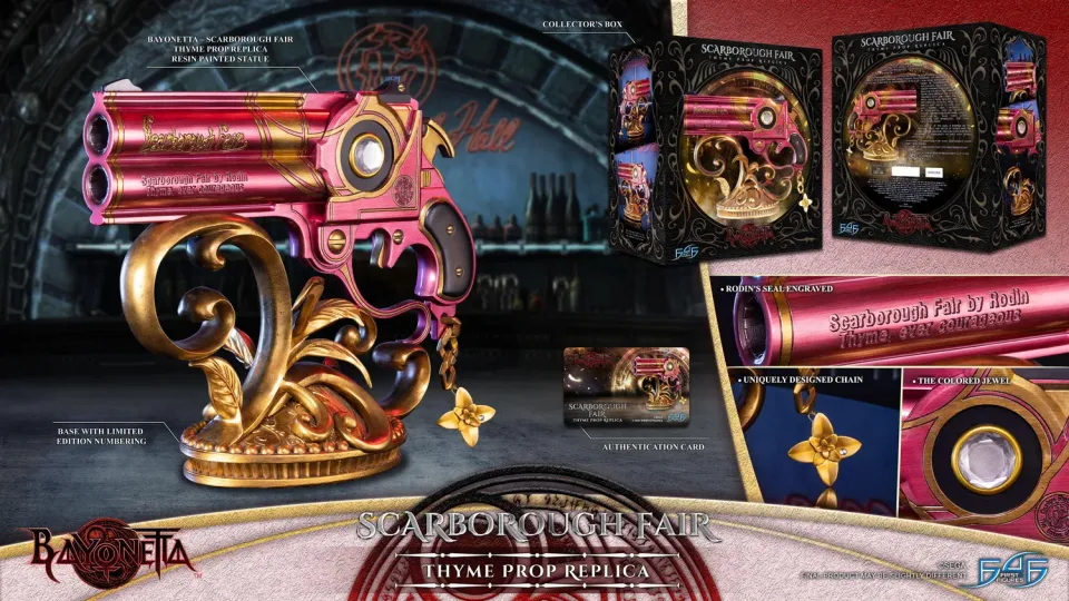 First 4 Figures Bayonetta Thyme replica pistol Standard 1:1