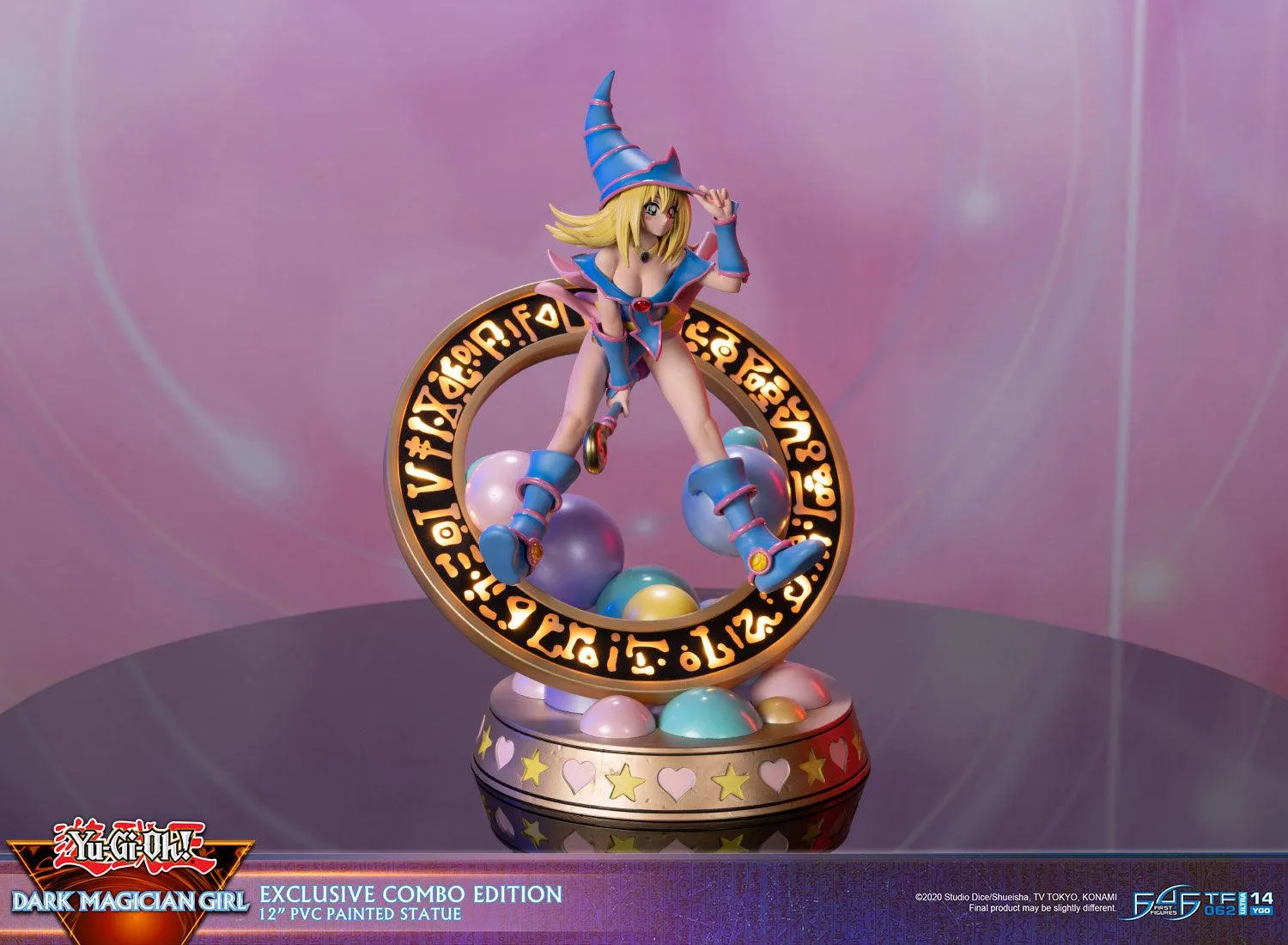 First 4 Figures Yu-Gi-Oh Magician Girl statueta PVC Combo 2buc