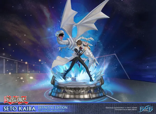 First 4 Figures Yu-Gi-Oh Seto Kaiba statuetă Definitive LED