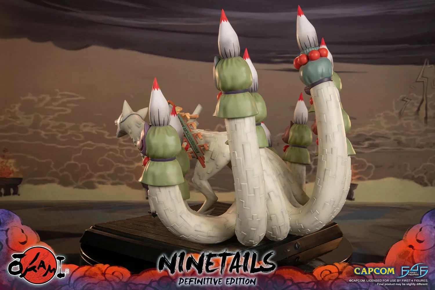 First 4 Figures Okami Ninetails statueta Definitive Edition LED
