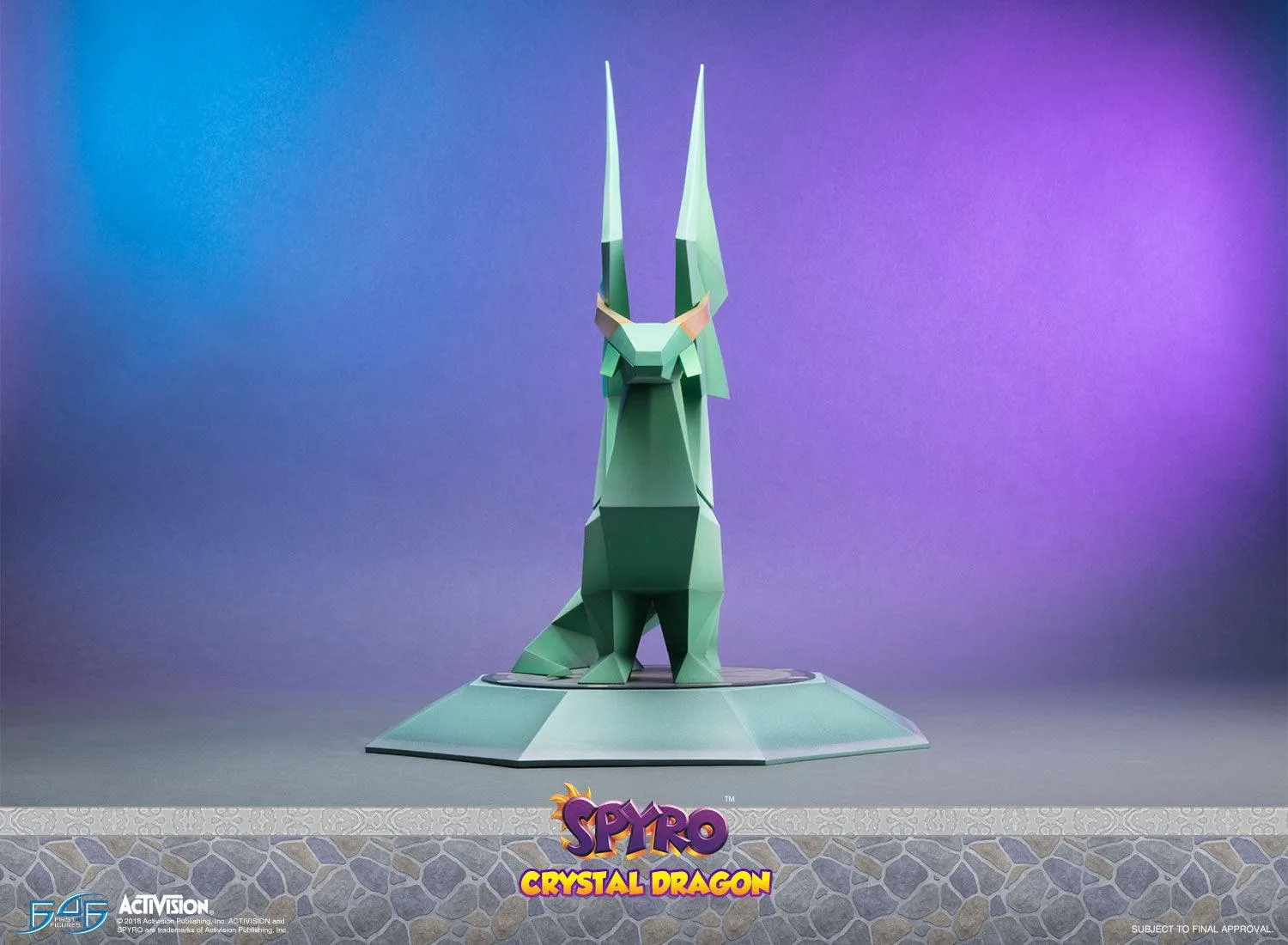 First 4 Figures Spyro Crystal Dragon statueta regular 56cm rasina