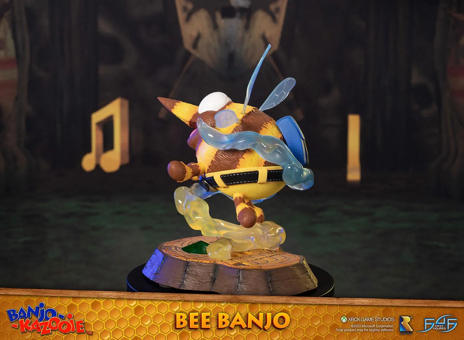 First 4 Figures Banjo-Kazooie Bee Banjo statueta rasina albina