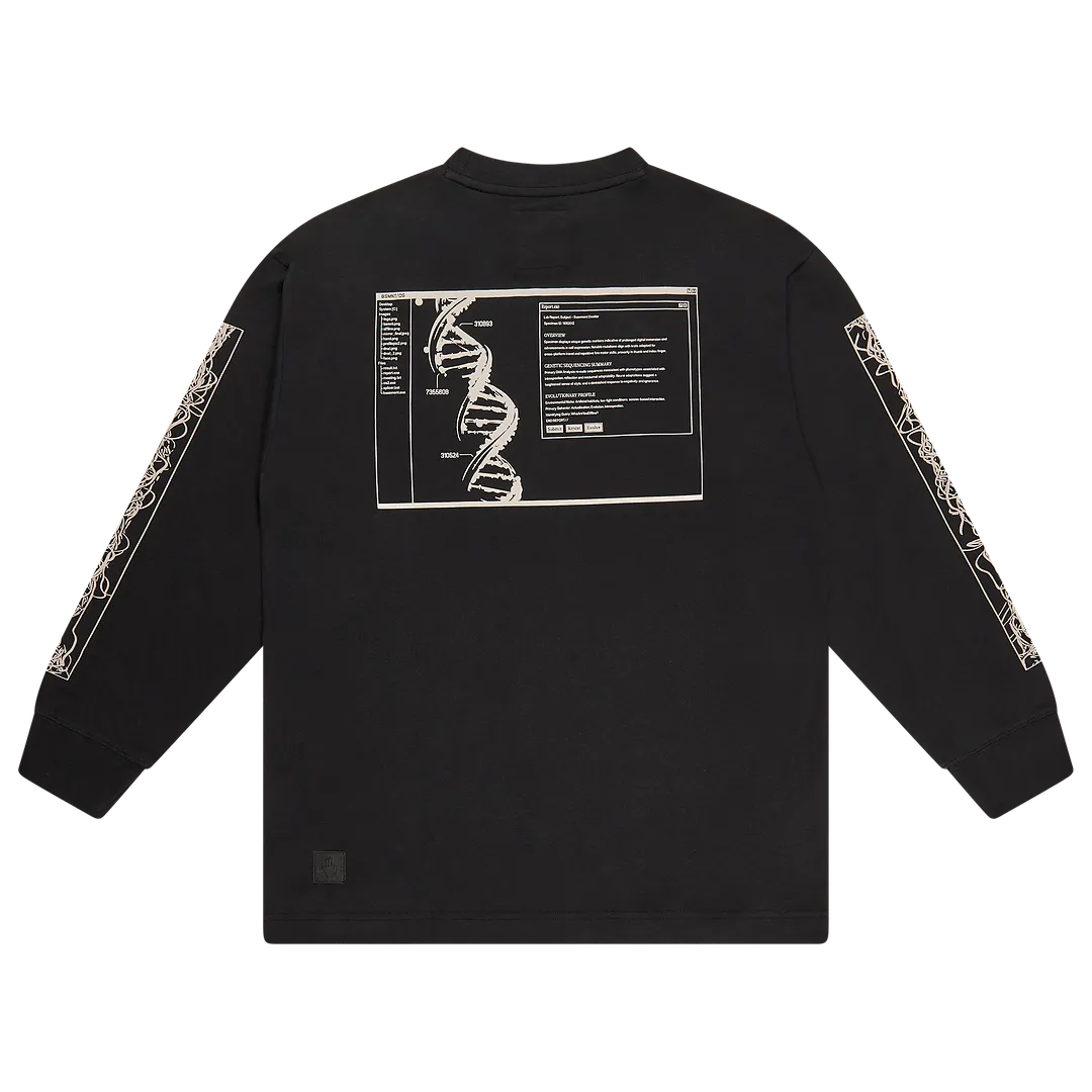 ESL BASEMENT DWE//ER bluza neagra maneca lunga