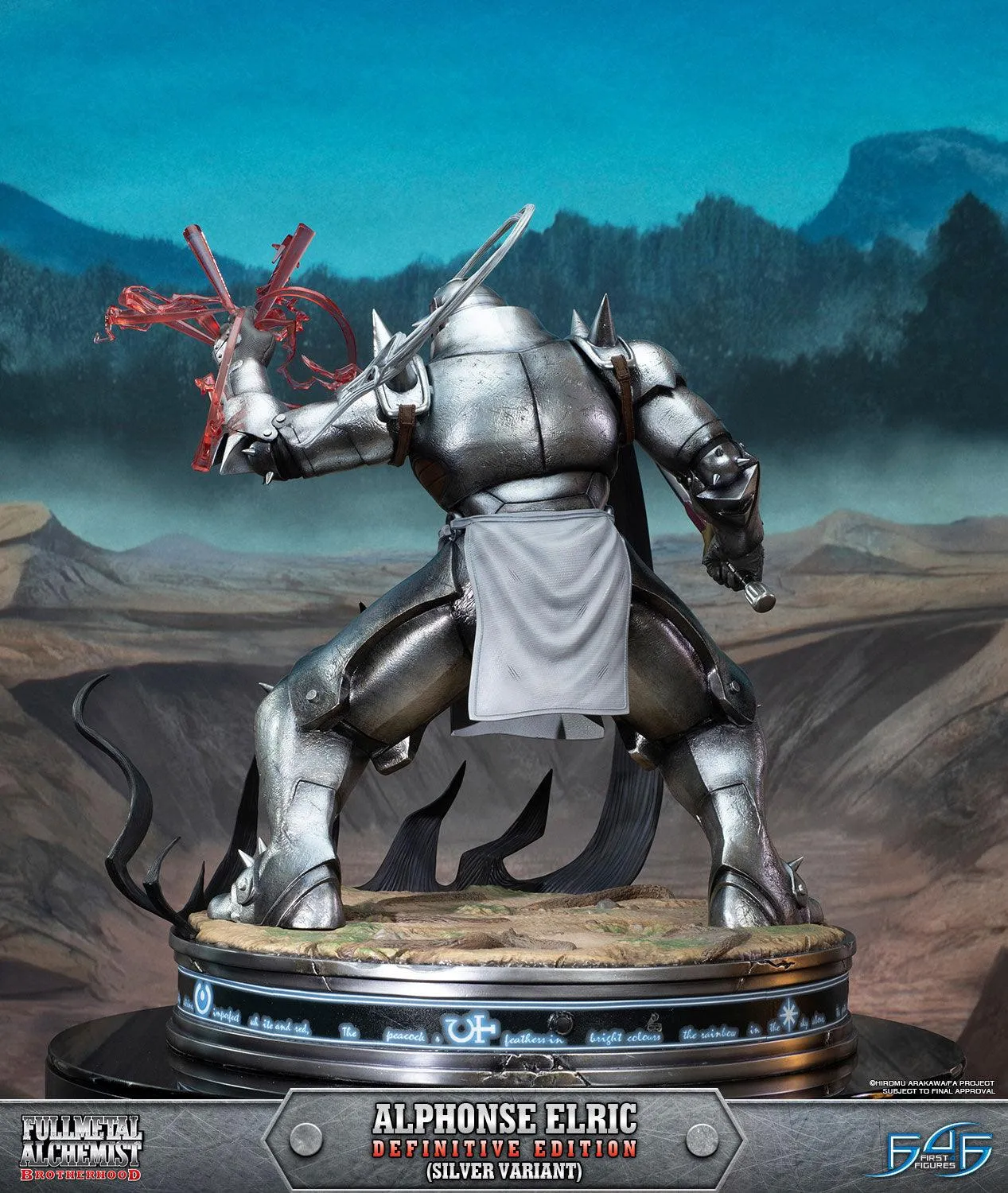 First 4 Figures Alphonse Elric Definitive Edition statuetă Silver