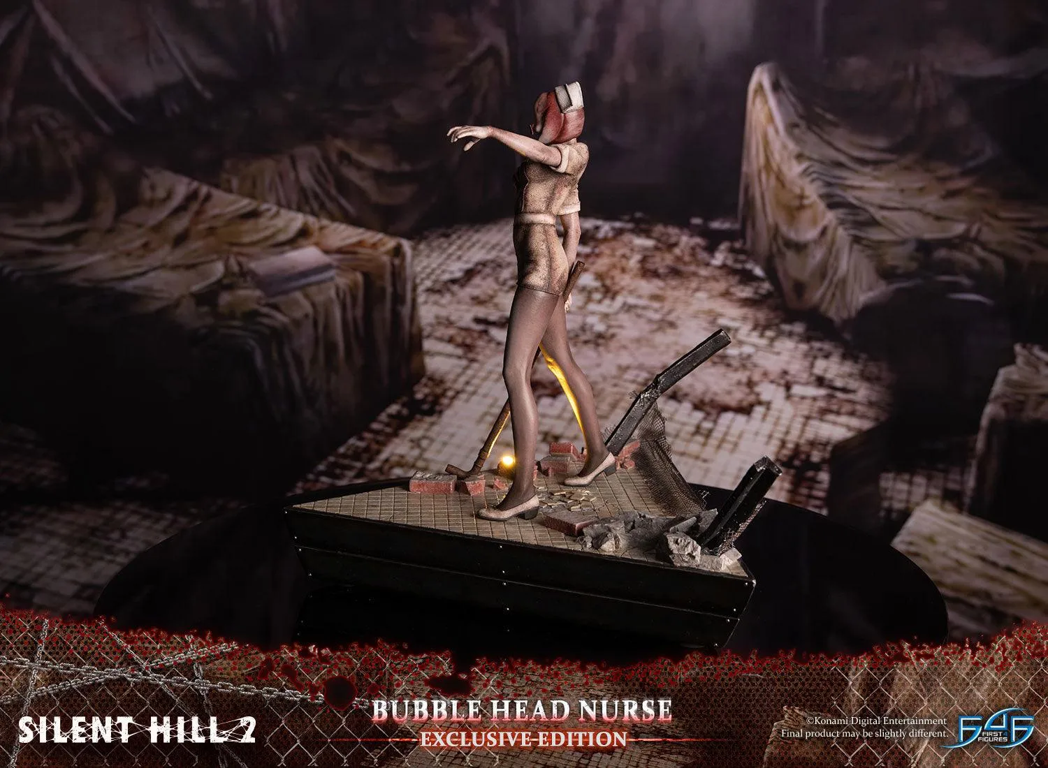First 4 Figures Silent Hill Nurse statuetă Exclusive LED