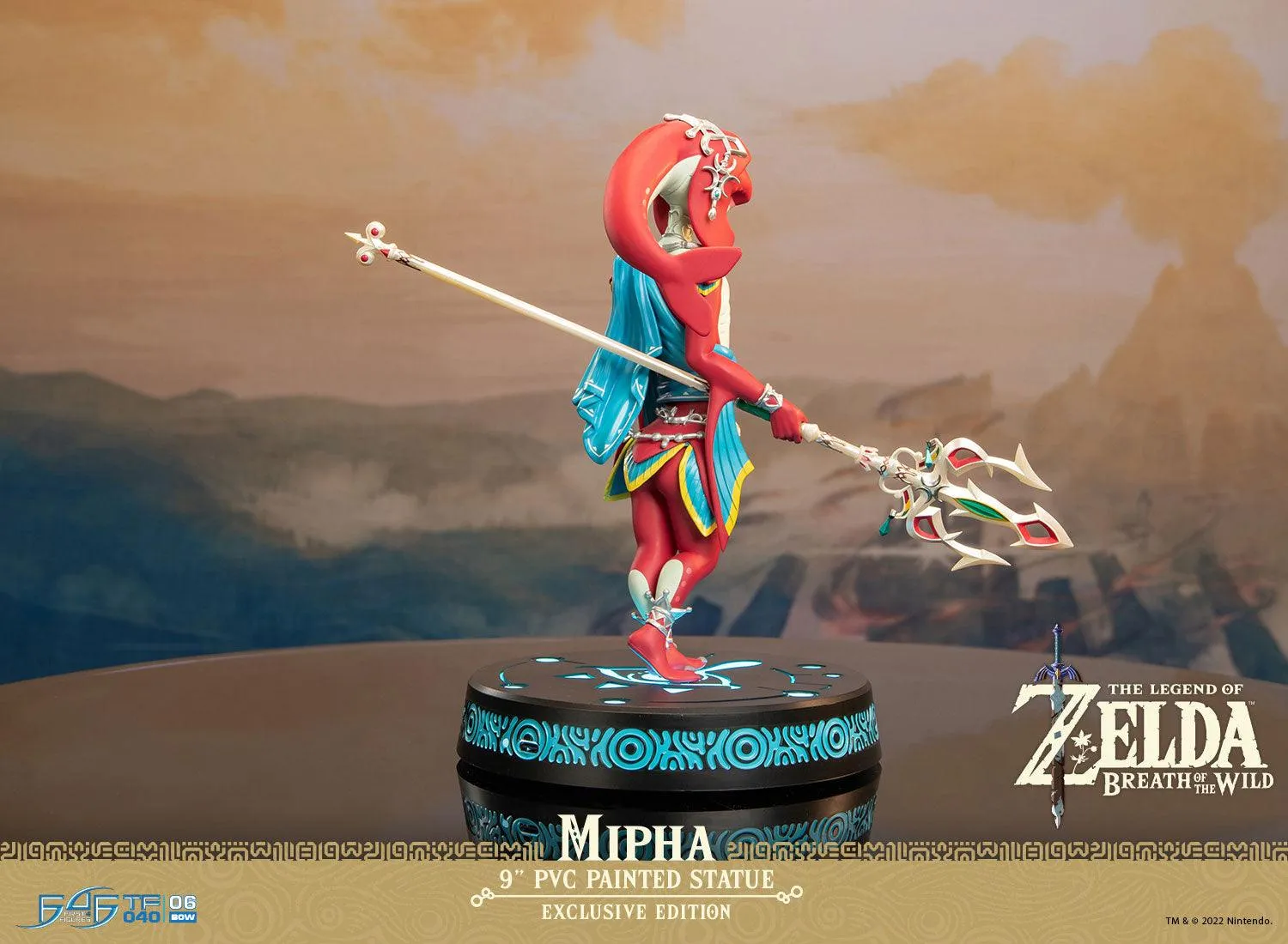 First 4 Figures Zelda Mipha statuetă PVC Exclusive Edition cu LED