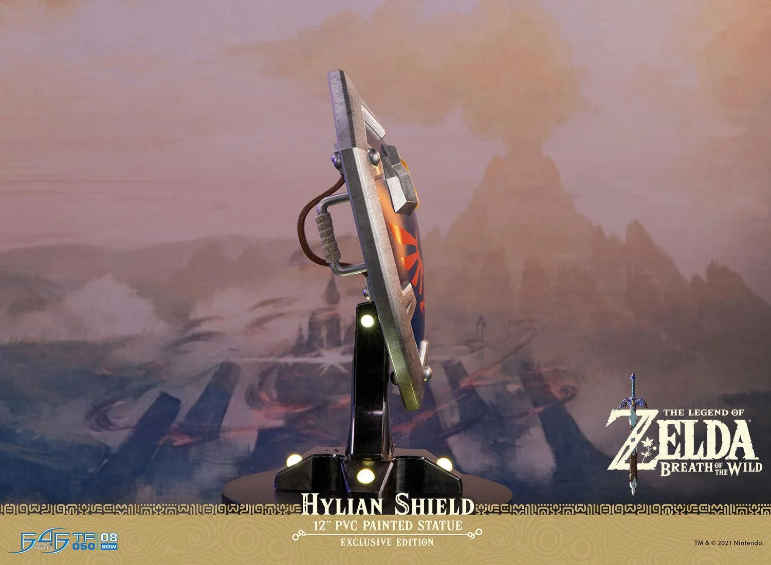 First 4 Figures Zelda Hylian Shield scut Exclusive LED