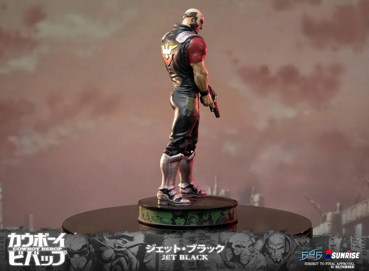 First 4 Figures Cowboy Bebop Jet Black statuetă Standard 600 buc