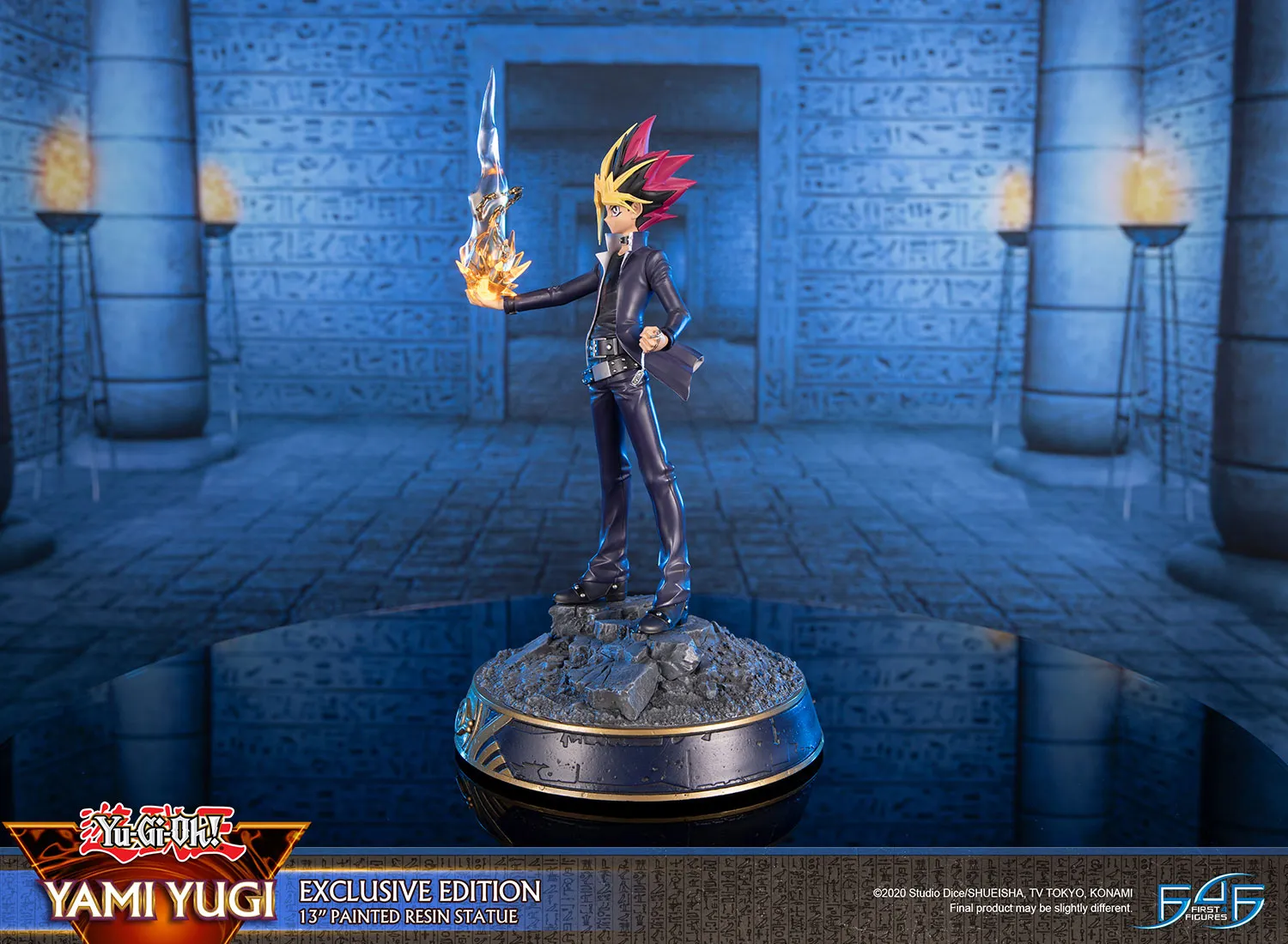 First 4 Figures Yu-Gi-Oh! Yami Yugi statueta Exclusive Edition LED