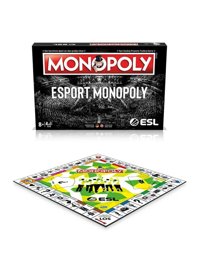 ESL Monopoly Joc societate multicolor 2-6 jucători