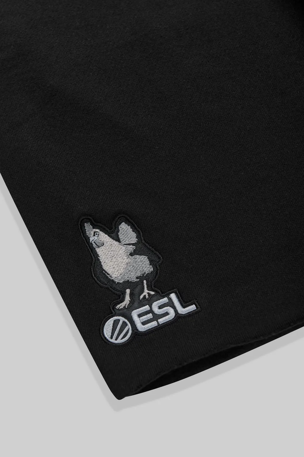 ESL x Champion sort negru bumbac 400 GSM