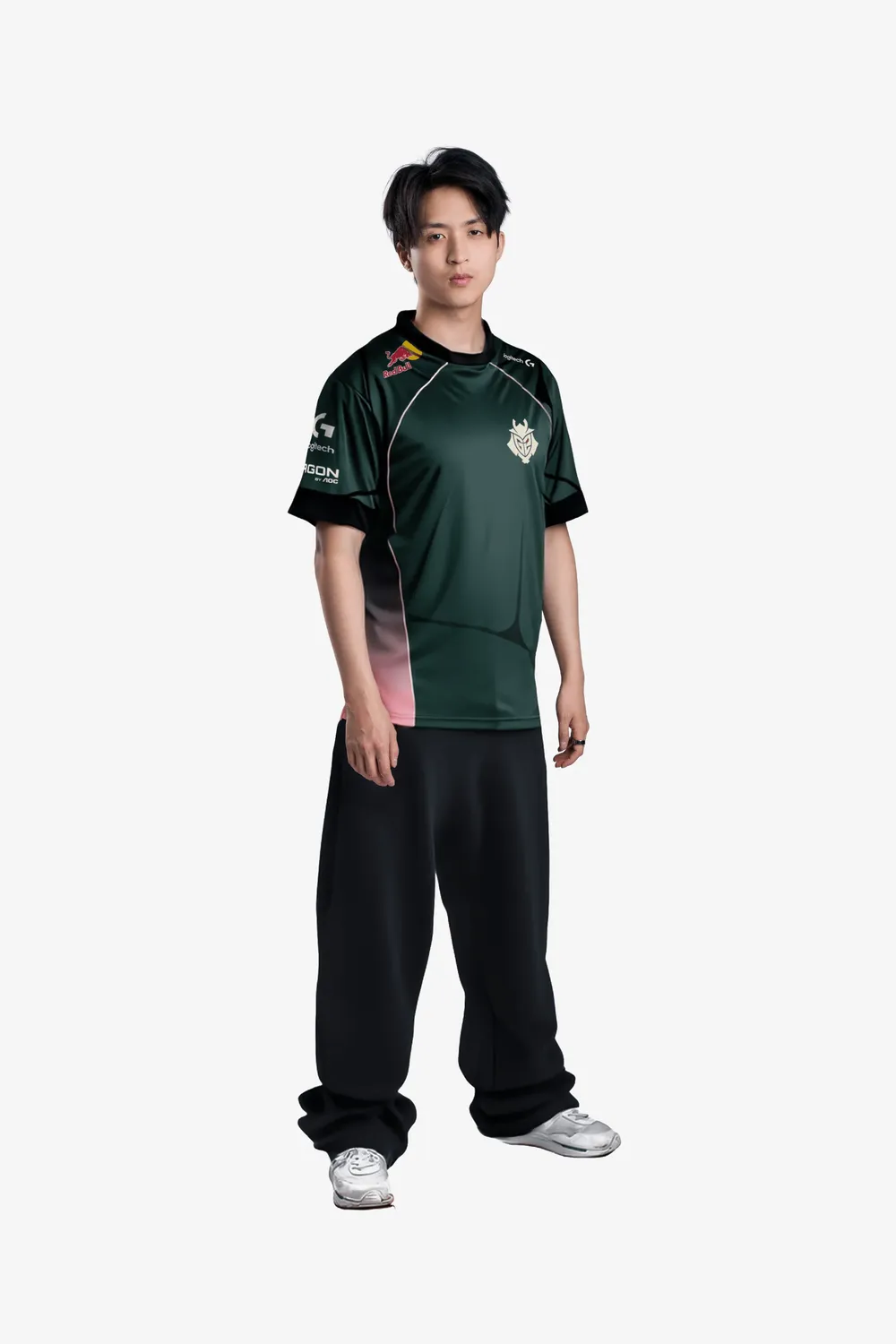 G2 Esports Prestige 2026 jersey verde inchis