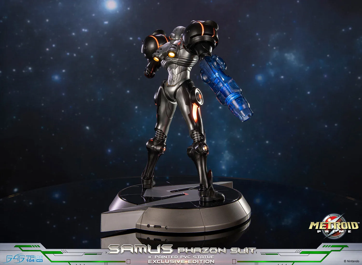 First 4 Figures Metroid Samus Phazon Suit figurina Exclusive
