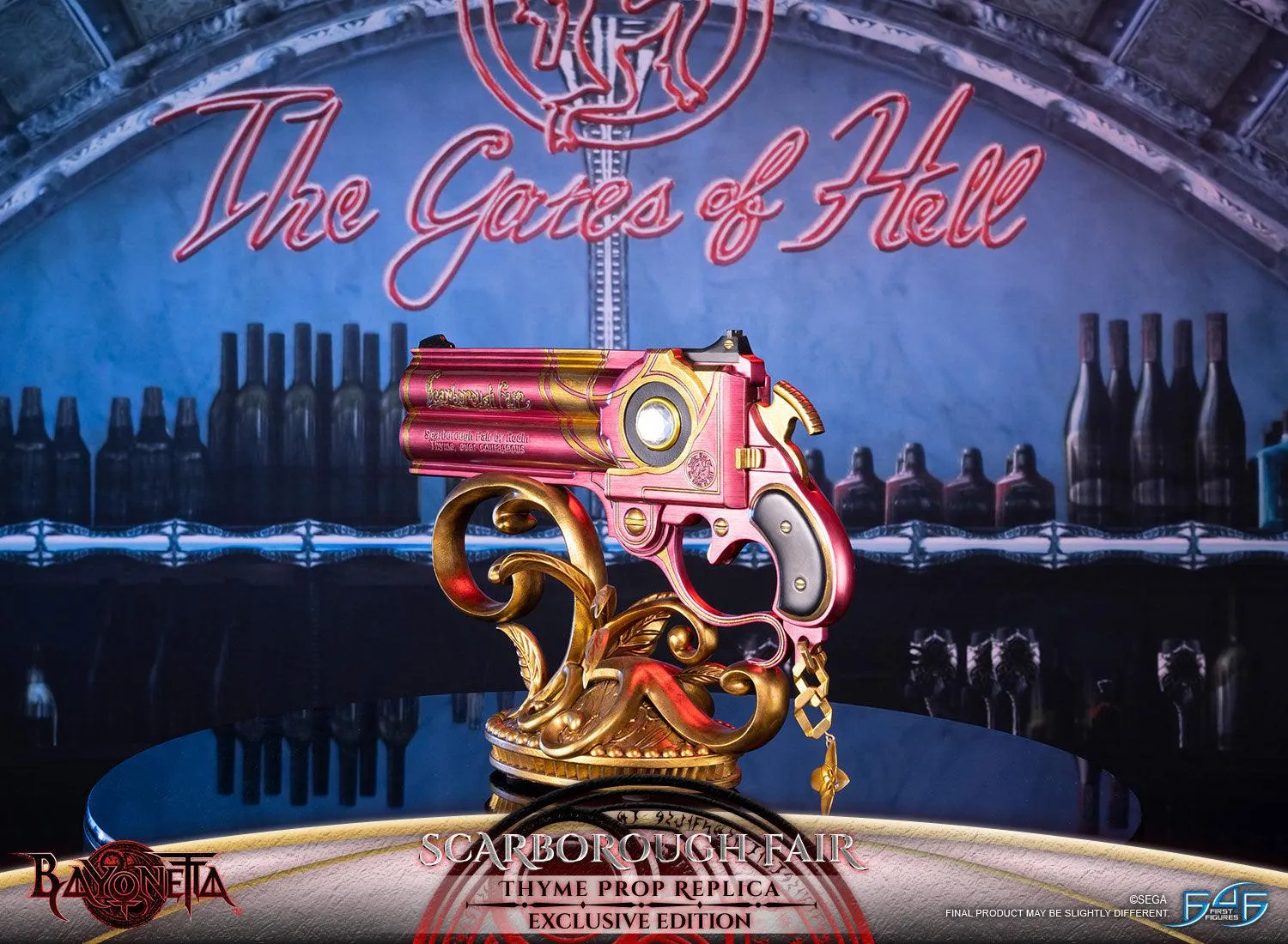 First 4 Figures Bayonetta Thyme replica pistol LED