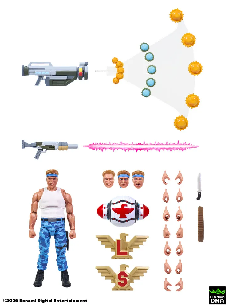 Premium DNA Contra NES Bill Rizer figurina 1/12