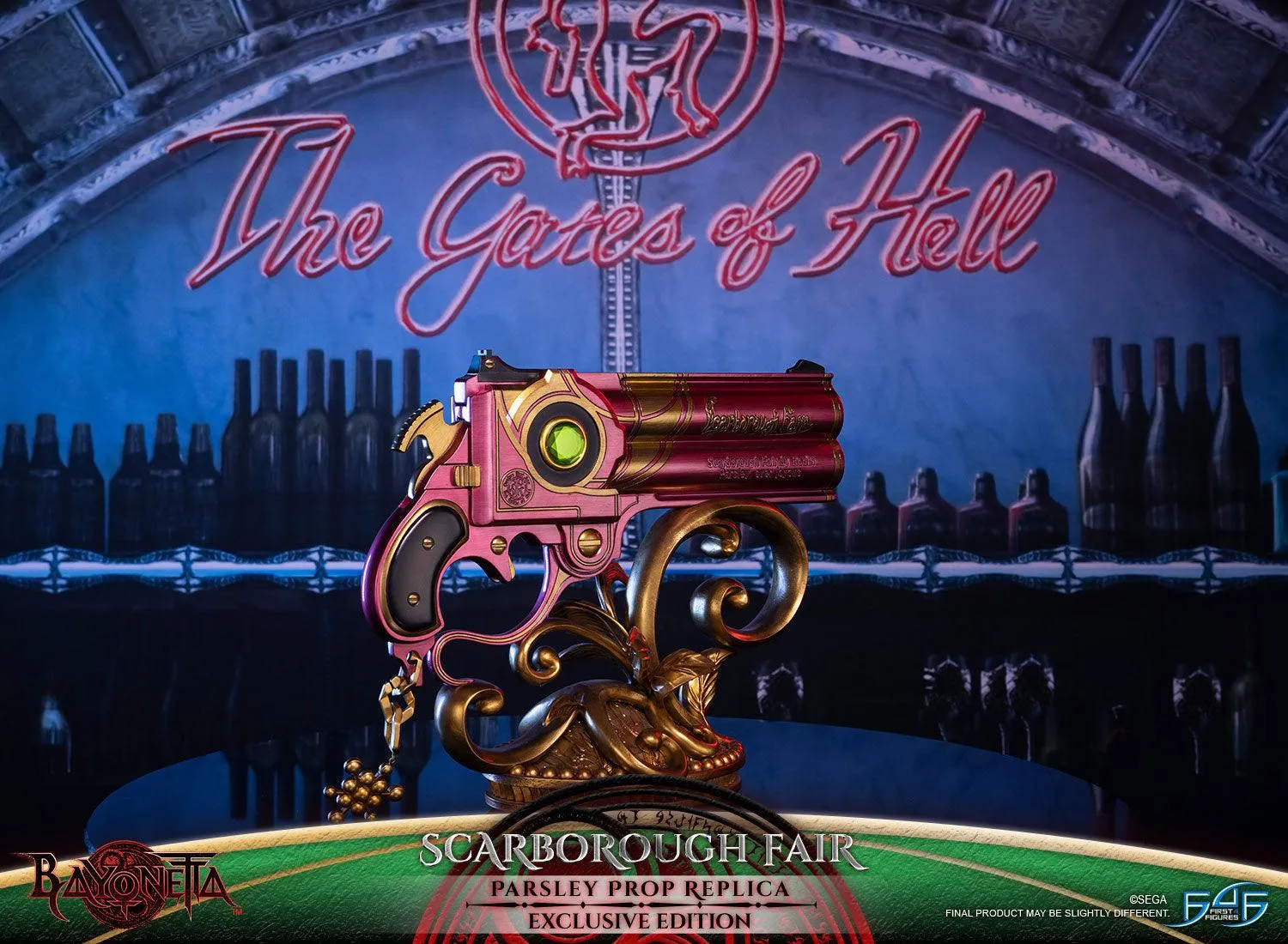 First 4 Figures Bayonetta replica Parsley Exclusive cu LED