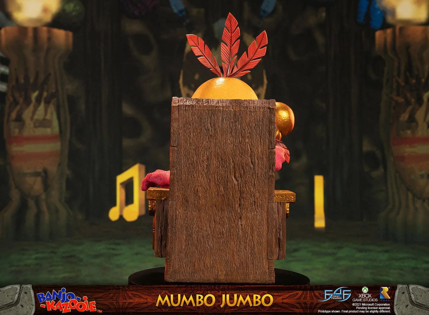 First 4 Figures Banjo-Kazooie Mumbo Jumbo statueta Standard rasina