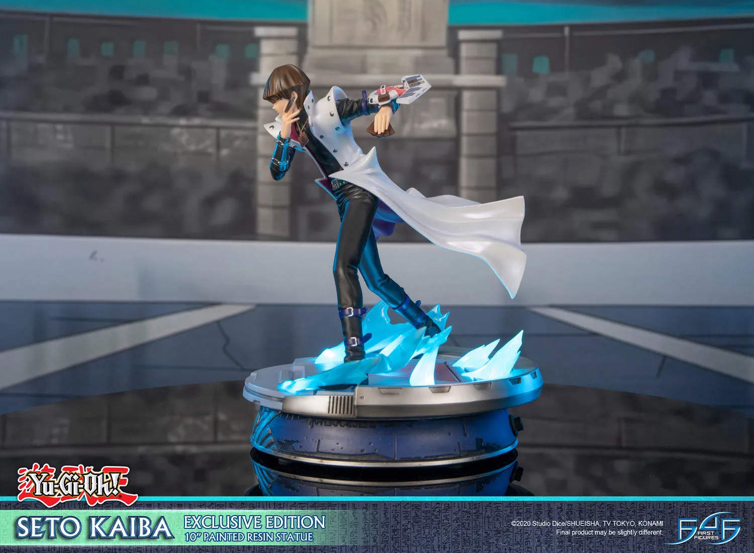 First 4 Figures Yu-Gi-Oh Seto Kaiba statueta LED exclusiv