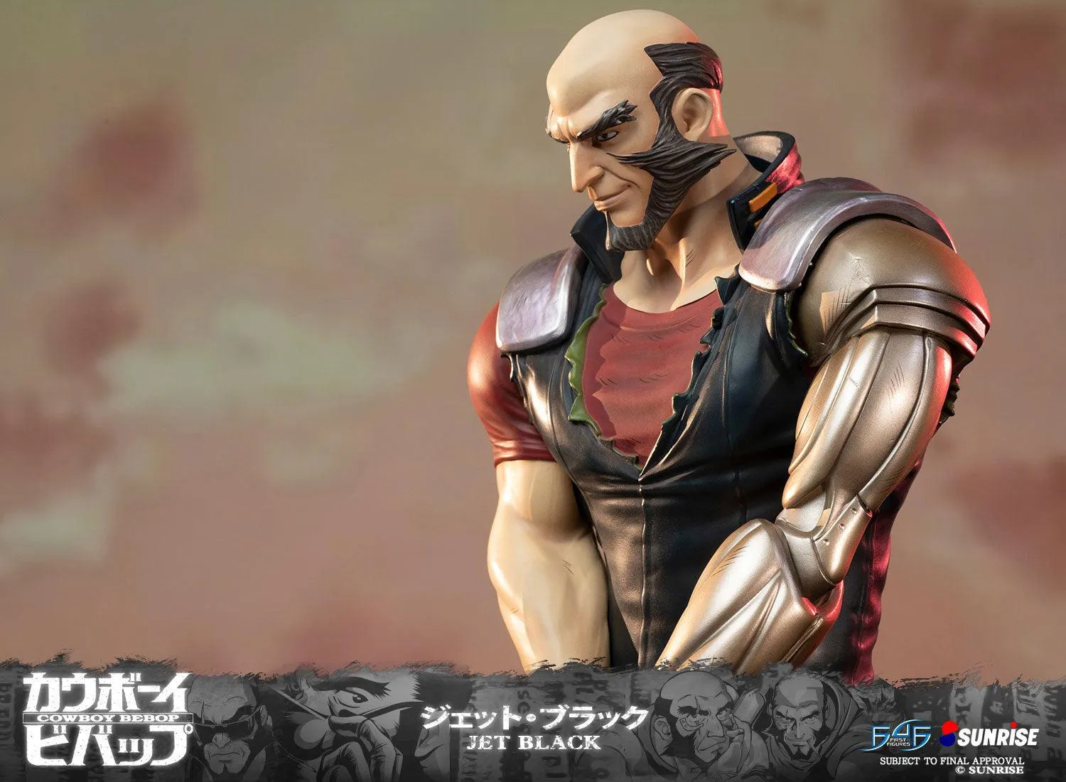 First 4 Figures Cowboy Bebop Jet Black statuetă Standard 600 buc