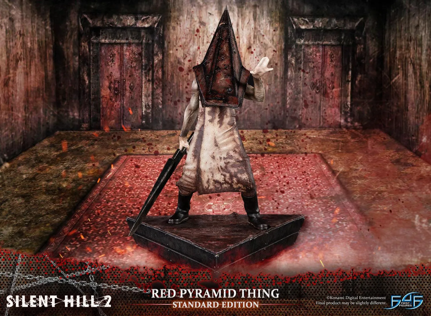First 4 Figures Silent Hill Red Pyramid Thing statuetă rășină