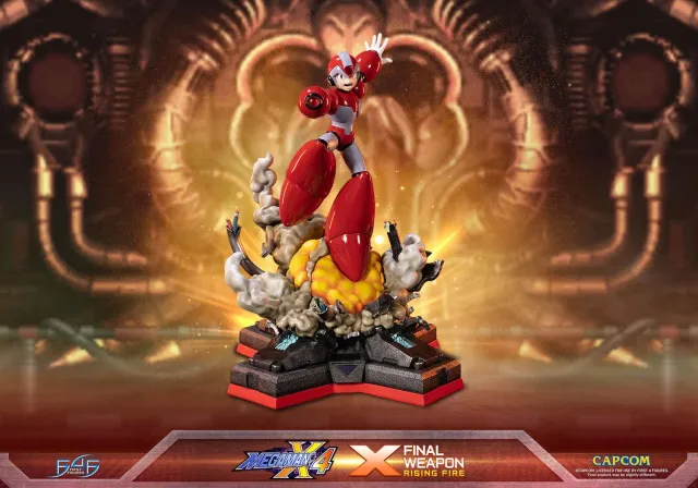 First 4 Figures Mega Man X4 X statuetă Rising Fire Final Weapon