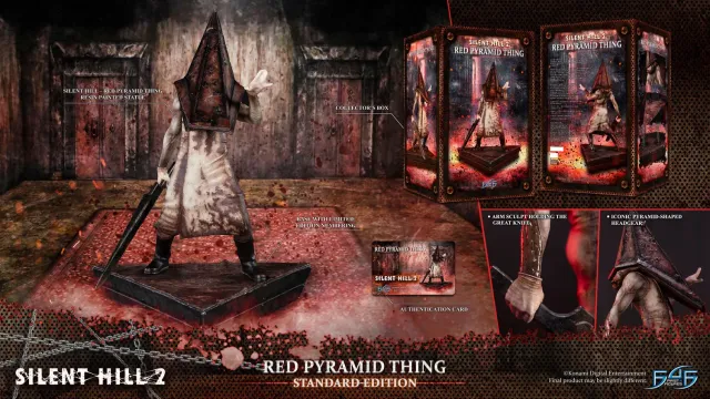First 4 Figures Silent Hill Red Pyramid Thing statuetă rășină