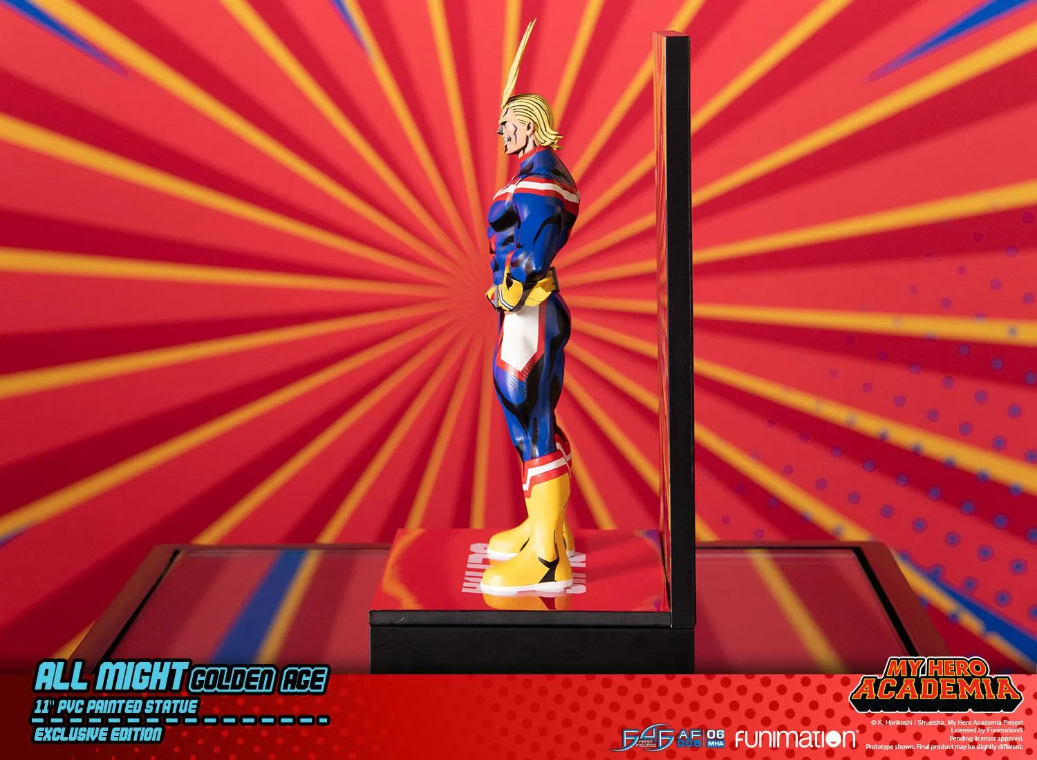 First 4 Figures All Might Golden Age figurina Exclusive