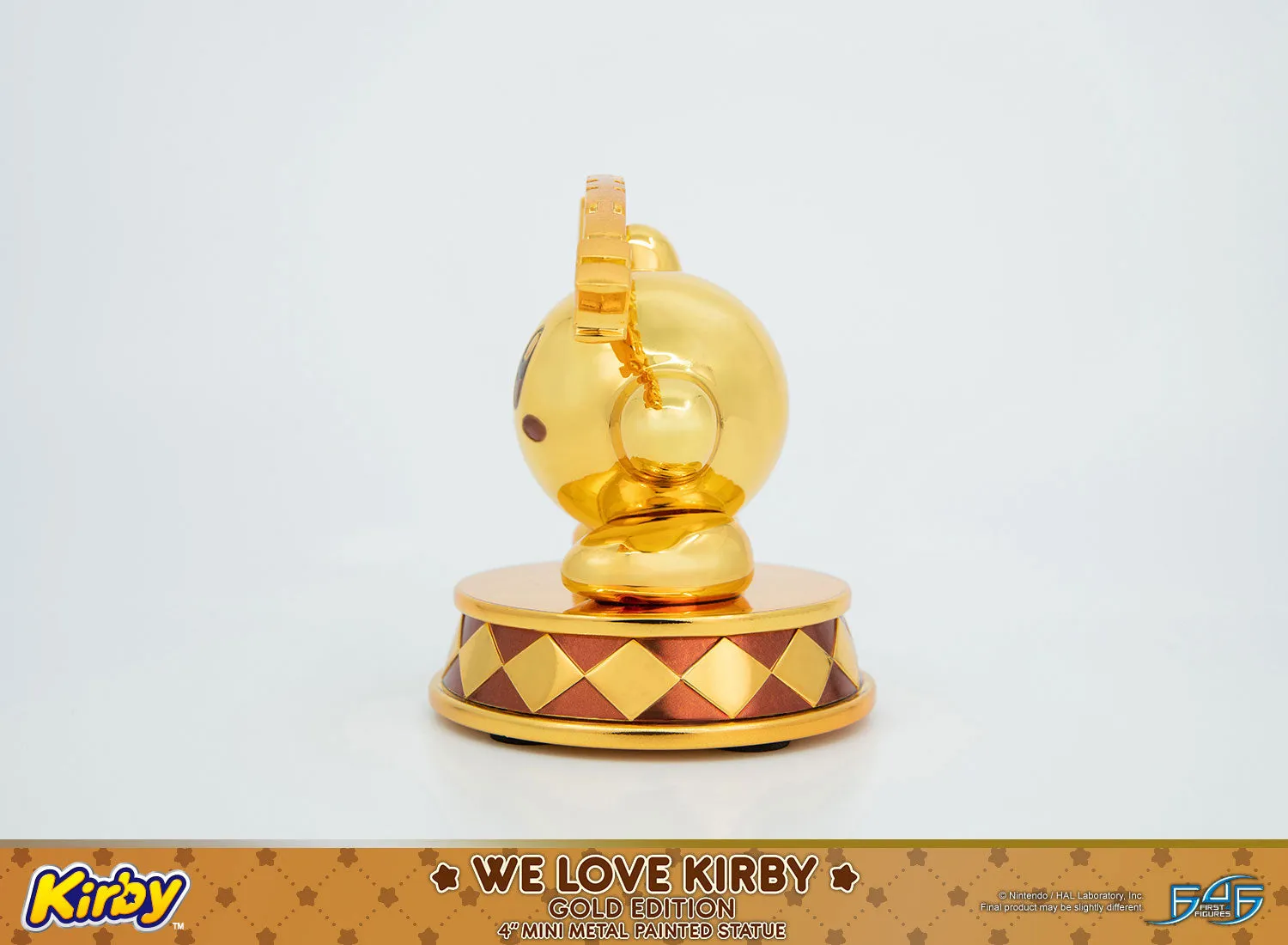 First 4 Figures Kirby We Love Kirby statuetă Gold Edition metal