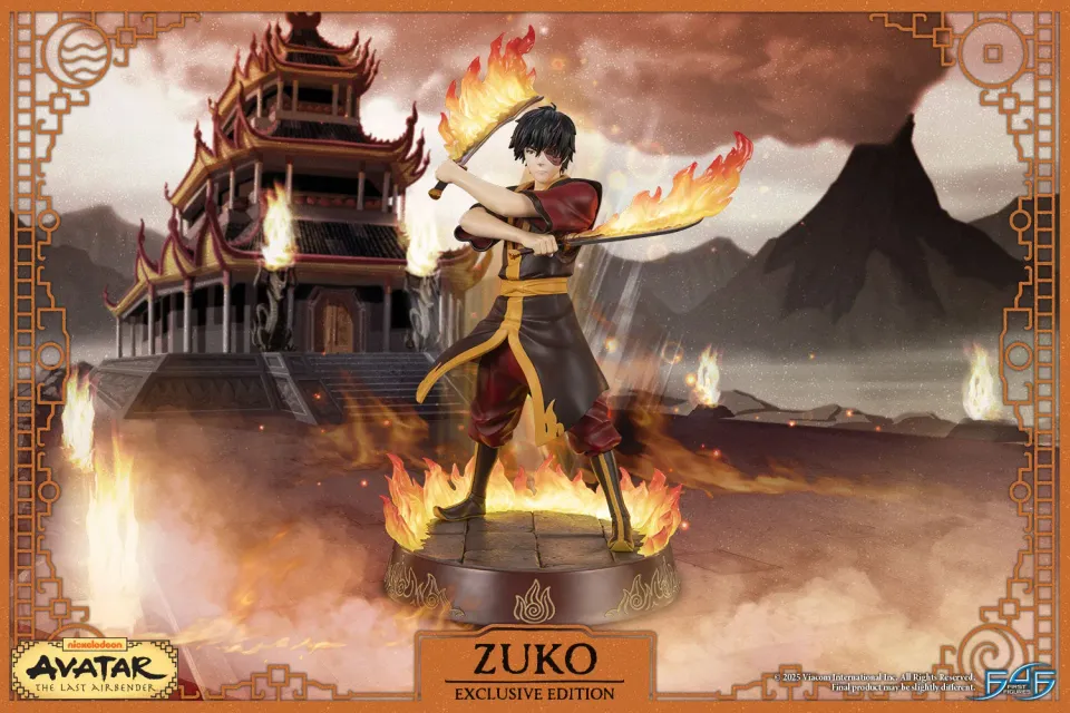 First 4 Figures Avatar Zuko statuetă Exclusive Edition LED