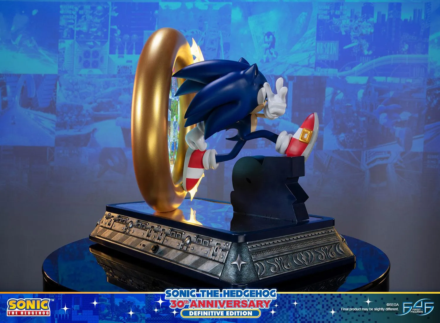 First 4 Figures Sonic 30th Anniversary diorama Definitive LED