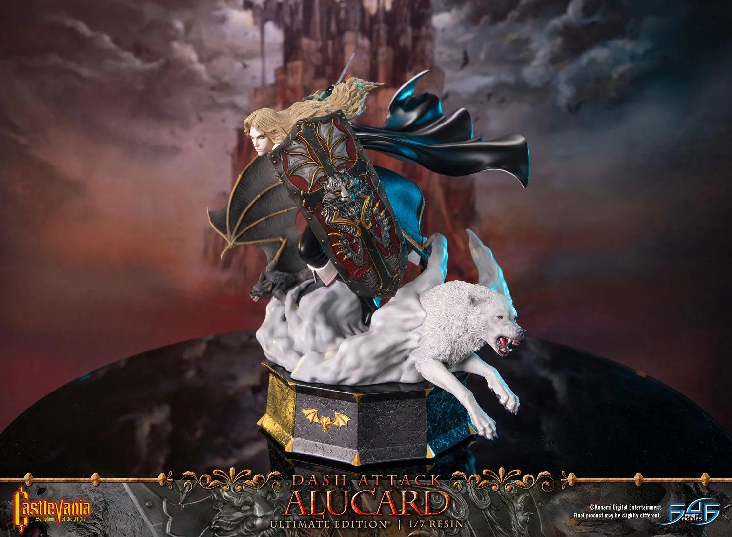 First 4 Figures Castlevania Alucard Dash Attack Ultimate statueta