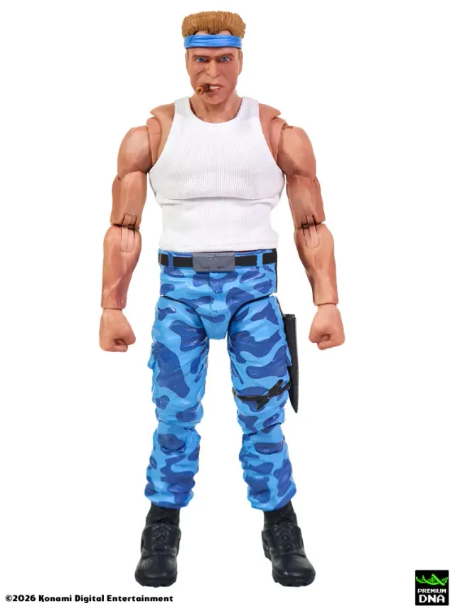 Premium DNA Contra NES Bill Rizer figurina 1/12