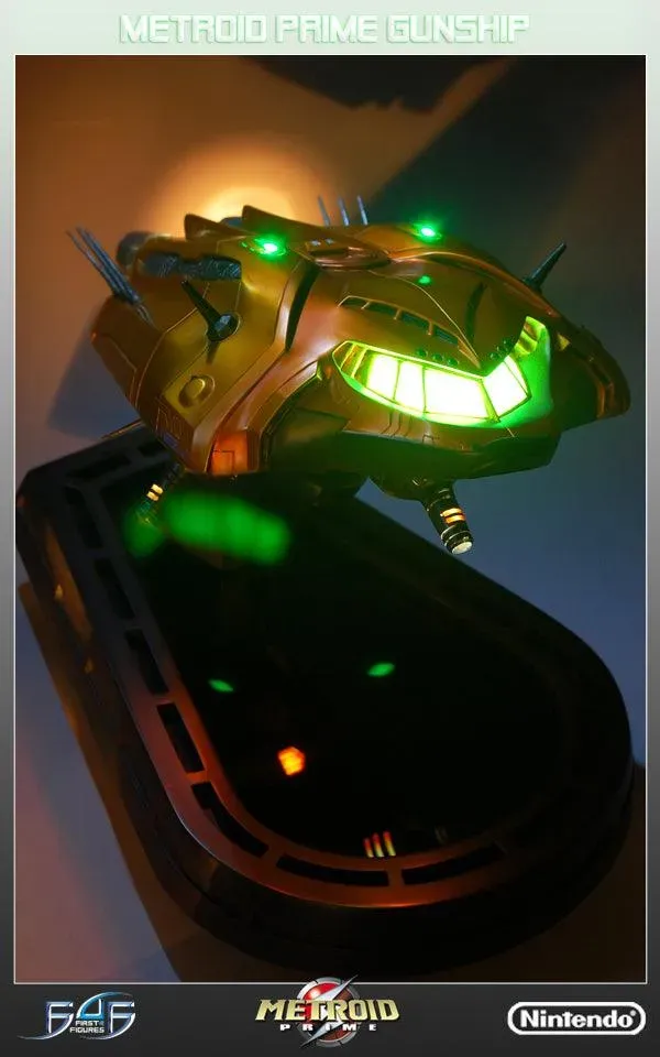 First 4 Figures Metroid Prime statuetă Gunship LED navă