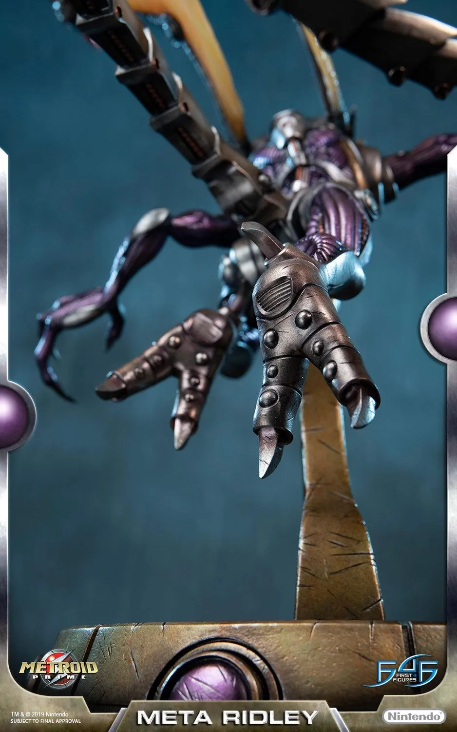 First 4 Figures Metroid Prime Meta Ridley statuie Standard Edition rasina