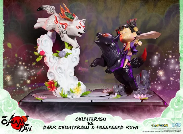 First 4 Figures Okamiden Chibiterasu statueta Standard rasina