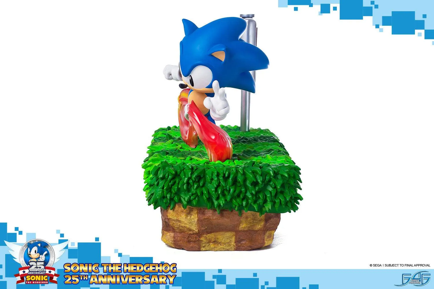 First 4 Figures Sonic 25th Anniversary statueta Regular