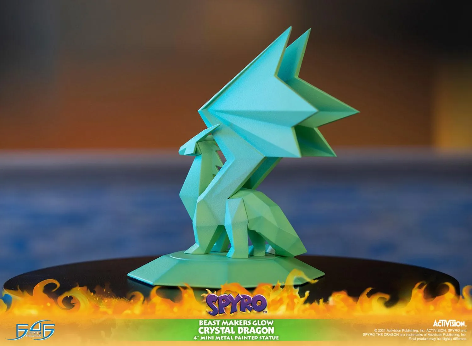First 4 Figures Spyro Beast Makers statueta metal fosforescenta