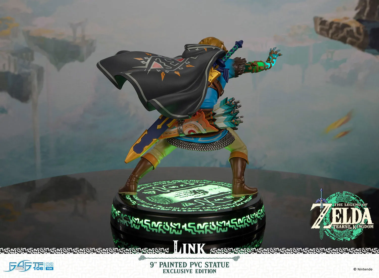 First 4 Figures Link Tears of the Kingdom statueta PVC LED