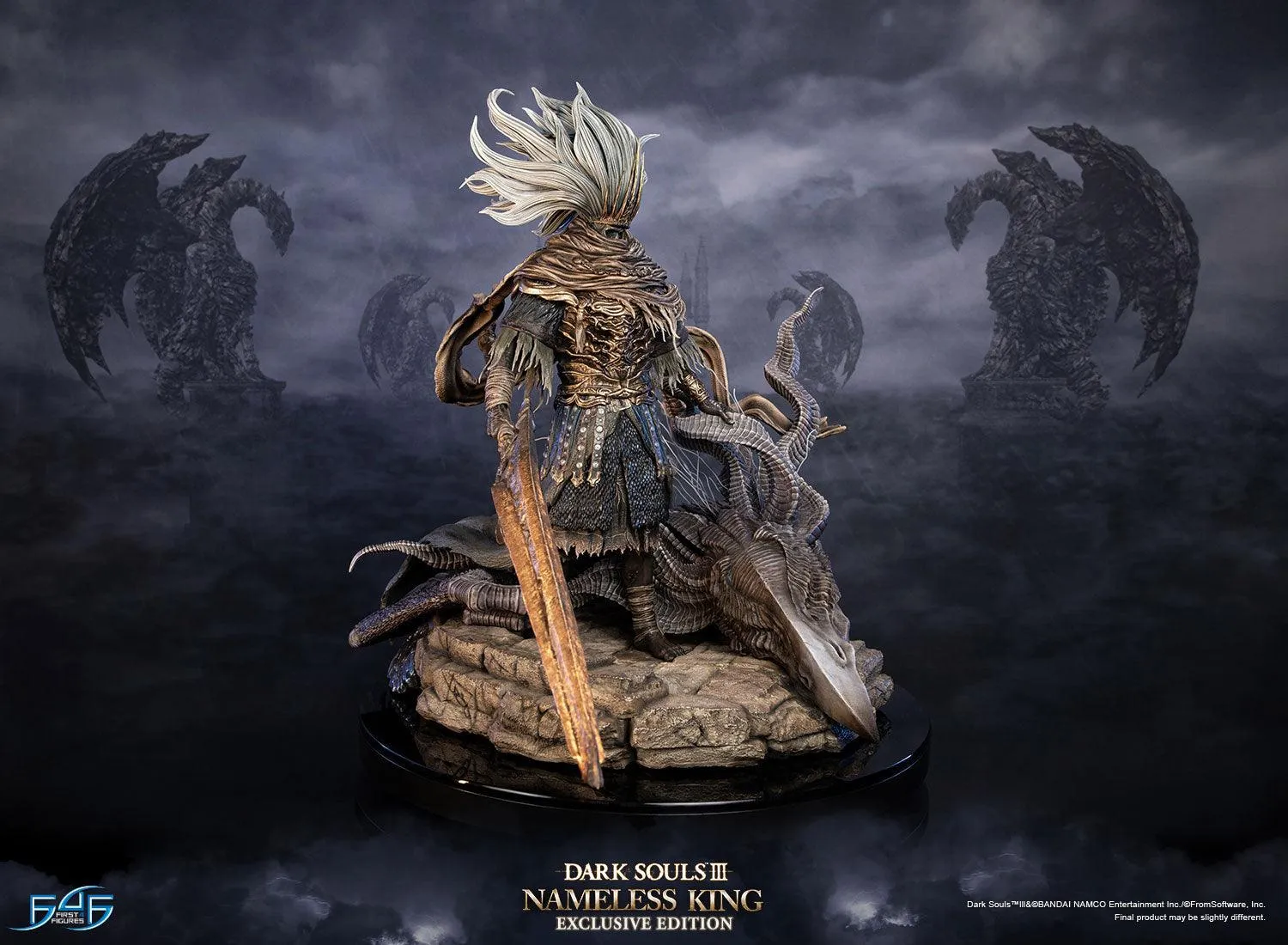 First 4 Figures Dark Souls Nameless King statueta LED
