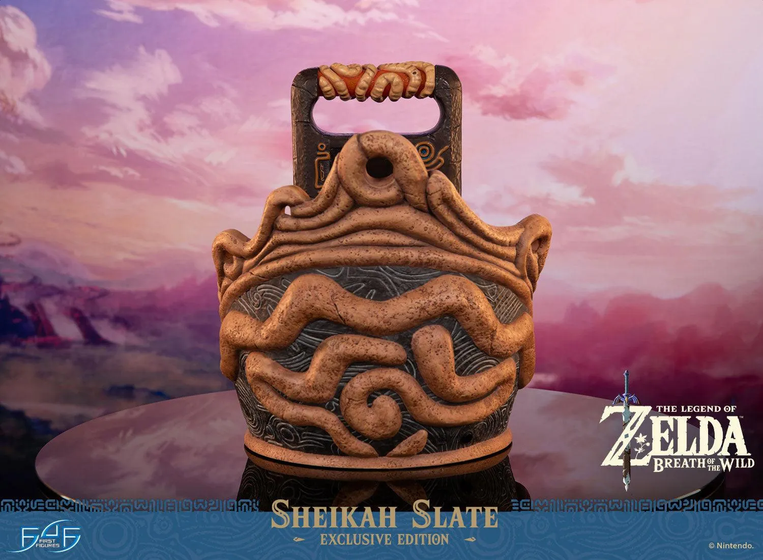 First 4 Figures Zelda Breath of the Wild Sheikah Slate replică Exclusive