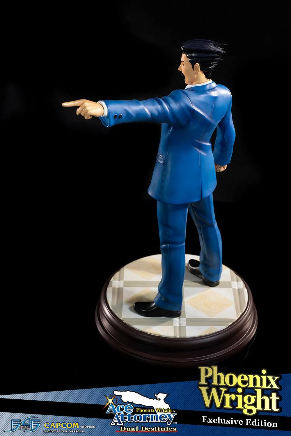 First 4 Figures Phoenix Wright Dual Destinies statueta Exclusive rasina